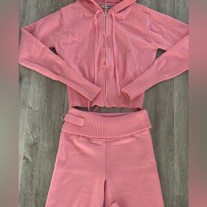 Fashion Nova Pink Knit Set